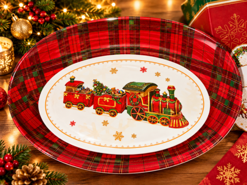 Service de table Porcelaine et Mélamine - Décembre (20 pièces) – Image 7