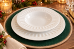 Service de table en Porcelaine - Élégance (18 pièces) – Image 2