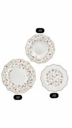 Service de table Porcelaine - Golden winter – Image 6
