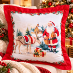 Housse Coussin -Père Noël