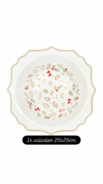 Service de table Porcelaine - Golden winter – Image 4