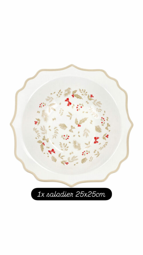 Service de table Porcelaine - Golden winter – Image 4