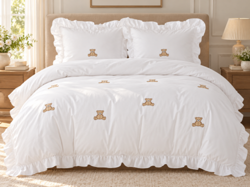Parure De Couette N°164 - Teddy Chic( microfibre) – Image 2